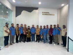 Serikat Buruh dan Pekerja Logam Elektronik Mesin Perisai Pancasila Provinsi Riau Audiensi ke Kanwil BPJS Ketenagakerjaan Sumbar-Riau