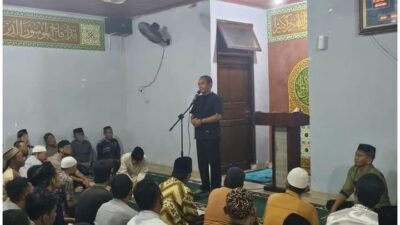 Marhaban Ya Ramadhan, Rutan Siak Gelar Salat Tarawih dan Witir Perdana Bersama Warga Binaan 