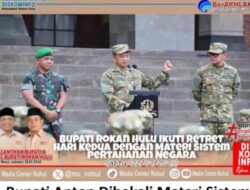 Hari Kedua Retret Di Magelang, Bupati Anton Dibekali Materi Sistem Pertahanan Negara