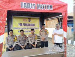 Polres Kuansing dan Polsek Jajaran Gelar Operasi Tertib Ramadhan Lancang Kuning 2025 Ciptakan Kamtibmas Kondusif