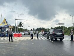 *Tekan Laka lantas di Jl. TOL Permai Tim Gabungan Lakukan Penertiban Odol*