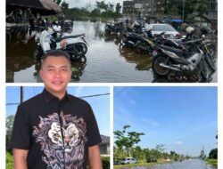 Banjir Melanda Jalan Pesisir kelurahan Meranti pandak, Ketua Laskar Melayu Riau kota Pekanbaru,Meminta Pemerintah Bergerak Cepat.