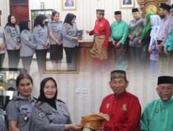 JALIN SINERGITAS LAPAS PEREMPUAN KELAS IIA PEKANBARU KUNJUNGI LEMBAGA ADAT MELAYU PROVINSI RIAU
