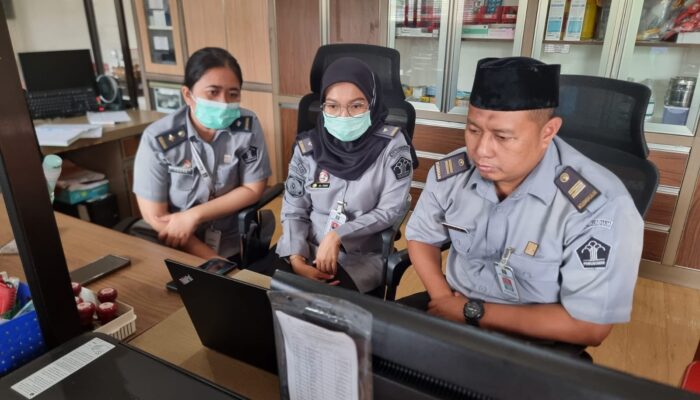 Tingkatkan Kualitas SDM,Operator SDP Lapas Pekanbaru Ikuti Kegiatan Sosialisasi dan Bimtek Pemanfaatan Aplikasi SDP Watkesrehab