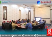Bupati Rohul Anton ikuti Rakor Penyelenggara Pemerintah Daerah secara Virtual