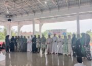 Hj Basyariah ketua TP PKK Rohil bersama indah septiani wakil ketua Tp PKK, kunjungi pondok pesantren as sunnah Bagan siapi api