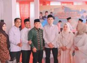 Wakil Bupati Rohil Jhony Charles hadiri halal Bi halal partai Gerindra di Pekanbaru