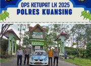 Personel Gabungan Pos Pam Kasang Patroli di Objek Wisata Air Terjun Guruh Gemurai Dalam Rangka Operasi Ketupat Lancang Kuning 2025
