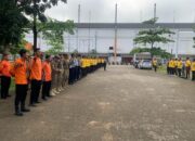 Polres Kuansing Gelar Apel dan Gladi Gabungan Bersama Dishub dan Satpol PP untuk Persiapan Pengamanan Karhutla Run 2025