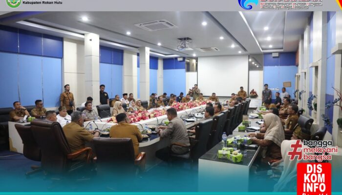 Bupati Rohul Pimpin Langsung Rapat Persiapan Kunjungan Perdana Kapolda Riau ke Rokan Hulu
