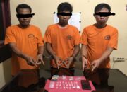 Tiga Tersangka Ditangkap Polsek Ujung Batu Dalam Kasus Peredaran Narkoba, Serta Amankan Barang Bukti 7,54 Gram Jenis Sabu