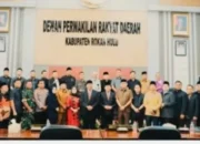 Rapat Paripurna DPRD Rohul Tetapkan Pasangan Calon Bupati Dan Wakil Bupati Terpilih 2024