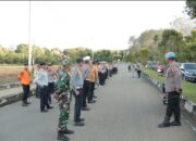 Polres Kuansing Gelar Apel Pengamanan Jelang Karhutla Fun Run 2025 di Sport Center Teluk Kuantan