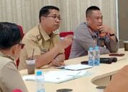 Wakil Bupati Rohil Jhony Charles pimpin Rapat perihal kunjungan kerja forkompimda provinsi Riau di Bagansiapi api