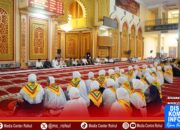 Pemberangkatan JCH Kloter 9 asal Rohul, Wabup Syafaruddin Poti Lepas 169 JCH pada Hari Pertama