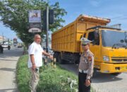 RAMBU HILANG DAN POS TAK TERAWAT, DITLANTAS POLDA RIAU LAKUKAN PENGECEKAN DI PEKANBARU
