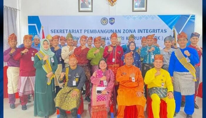 Rutan Siak Ikuti Desk Evaluasi Menuju Wilayah Bebas Korupsi Secara Virtual