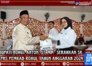 Bupati Rohul Anton, ST, MM Serahkan SK CPNS Pemkab Rohul Tahun Anggaran 2024