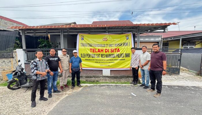 Aset Mak Gadi Kembali Disita Polres Inhu, Bernilai Ratusan Juta di Luar Daerah