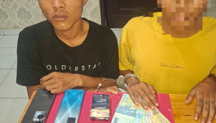 Polsek Tualang Berhasil Ungkap Bobol di TK Negeri Pembina. 2 Pelaku Dirangkap, 1 Buron.