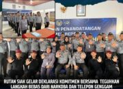 Rutan Siak Gelar Deklarasi Komitmen Bersama Teguhkan Langkah Bebas dari Narkoba dan Telepon Genggam
