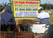 Dukung Pembangunan Daerah, PT. Riau Biru Abdi Jalankan Tambang Legal Tanah Urug di Maredan
