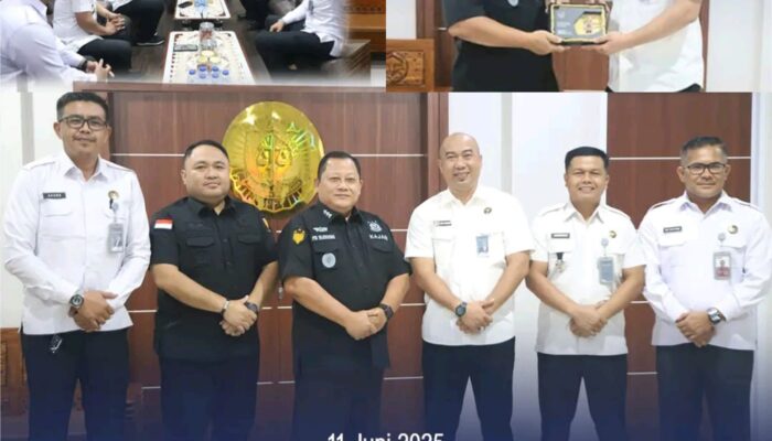 Pererat Sinergi, Kepala Rutan Dumai Kunjungi Kejaksaan Negeri Dumai