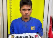 Polres Dumai Tangkap Pengedar Shabu di Area Parkir Billiard, 12,60 Gram Barang Bukti Diamankan