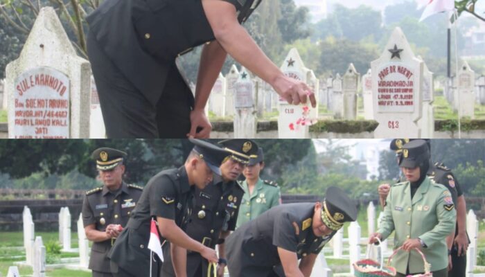 Ziarah Penuh Makna Dispsiad Di TMP Cikura Menghormati Jasa Pahlawan Bangsa