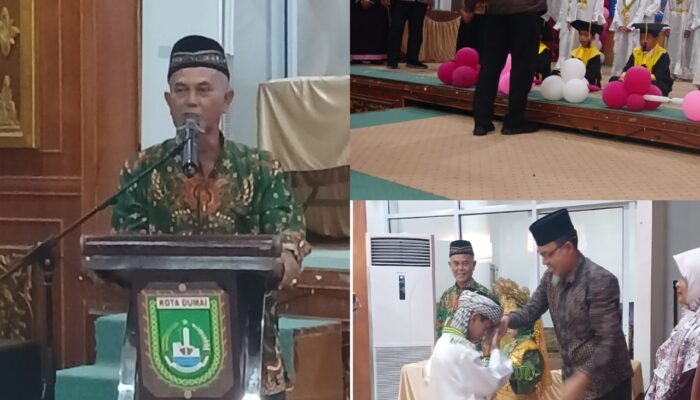 Kepala sekola Akhyar Pimpin Khatam & Wisuda Santri TPQ/MDTA Miftahul Jannah: Cetak Generasi Qur’ani yang Tangguh dan Santun