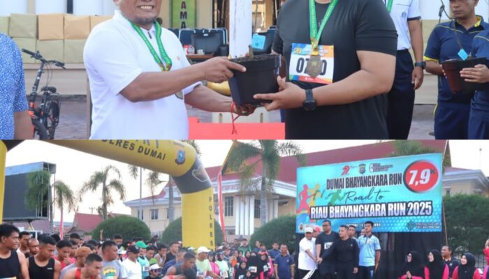 Bhayangkara Run Dumai 2025: Meriah, Tertib, dan Penuh Makna”