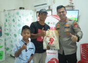 23 Anak Dikhitan dan Paket Sembako Diberikan dalam Bakti Kesehatan Hari Bhayangkara ke-79 Polres Inhu