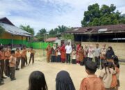 Wakil Bupati Rohil Jhony Charles tinjau sekolah Dasar negeri 020 di kepenghuluan ujung tanjung