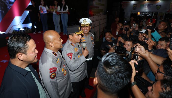 Spectacular! Kapolda Riau dan Ketua IMI Riau Resmi Buka Event Dragbike Bhayangkara ke-79 Polda Riau