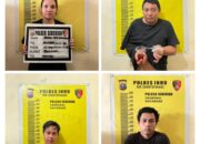 Kompak Pasutri Asal Sumut Tersandung Kasus Narkoba, Polsek Seberida Turut Amankan Pemasok