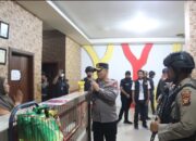 Kapolres Pelalawan Pimpin Patroli Blue light jaga situasi Kamtibmas tetap kondusif