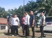 Bupati dan wakil Bupati Rohil tinjau lokasi pembuatan sekolah rakyat di IPDN
