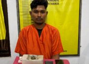 Kolaborasi Unit Reskrim dan Unit Intel Polsek Batang Cenaku, Berhasil Ringkus Pelaku Narkoba Dengan BB Puluhan Gram