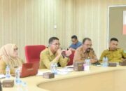 Wakil Bupati Rohil Jhony Charles hadiri rapat dan diskusi bersama satgas malaria serta dinas terkait dalam penanggulangan wabah Malaria di wilayah  kabupaten Rohil