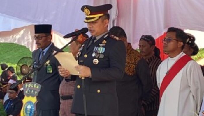 HUT Bhayangkara Ke-79 Polres Pelalawan,Kapolres Tegaskan Polri Hadir untuk Masyarakat