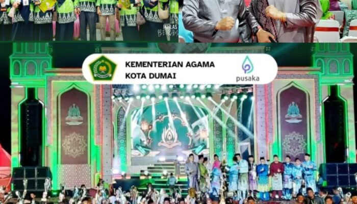Kakan Kemenag Dumai Hadiri Penutupan MTQ ke-43 Tingkat Provinsi Riau di Kabupaten Bengkalis