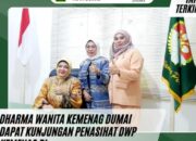 Dharma Wanita Kemenag Dumai Terima Kunjungan dan Pembinaan dari Penasihat DWP Kemenag RI