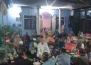 Mengenang satu tahun wafatnya H.syamsul af,  wakil Bupati Rohil Jhony Charles dan keluarga besar adakan doa bersama