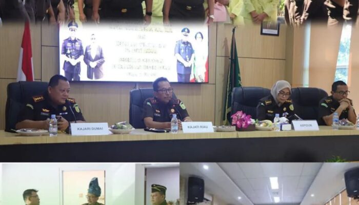 Kajati Riau Lakukan Kunjungan Kerja, Monitoring, dan Supervisi di Kejaksaan Negeri Dumai