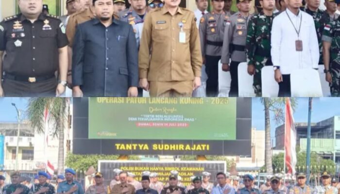 KEJAKSAAN NEGERI DUMAI HADIRI APEL GELAR PASUKAN OPERASI PATUH LANCANG KUNING 2025