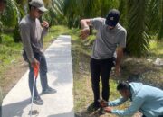 Abdul Hakim konsultan desa teluk bano I : kami sudah turun dan cek langsung dilapangan hasil sesuai dengan RAB Yang telah ditentukan