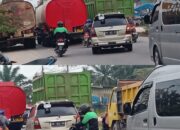 Macet Parah di Jalan Bukit Timah Dumai Selatan, Dinas Perhubungan Dinilai Tutup Mata