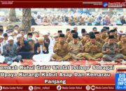 Pemkab Rohul gelar Shalat Istisqo’, Usaha dan Upaya Kurangi Kabut Asap dan Kemarau Panjang