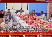 Bupati Rohul Anton Pimpin Rakor Persiapan Penyaluran Bantuan Pangan Tahun 2025