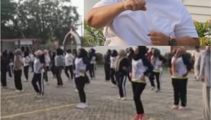 Senam Pagi Pegawai Kejari Dumai Tingkatkan Semangat dan Kebugaran